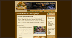 Desktop Screenshot of grandbentleylodge.com